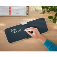 Leitz Desktop-Memoboard Cosy 52690089 380x150x60mm Glas grau