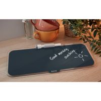 Leitz Desktop-Memoboard Cosy 52690089 380x150x60mm Glas grau