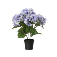 DECORIS Hortensie Kunstpflanze 28x46cm li 899778