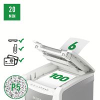 LEITZ IQ Aktenvernichter Small Office 100 P-5 80120000