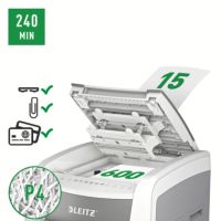 LEITZ IQ Aktenvernichter Office Pro 600 P-4 80170000