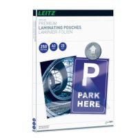 Leitz Laminierfolie 74910000 DIN A3 glasklar 25 Stück