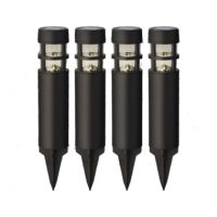 LUMINEO 898728 LUMINEO Solar Stabbeleuchtung 7,2x28cm 4St