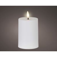 LUMINEO 890531 LUMINEO Solar Kerze 7x10cm ws