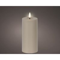 LUMINEO 890540 LUMINEO Solar Kerze 7x15cm br