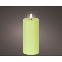 LUMINEO 890544 LUMINEO Solar Kerze 7x15cm gn