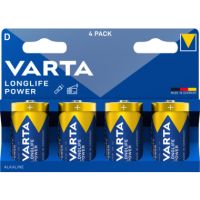 Varta 04920121424 VARTA Batterie Longlife Power D 4St