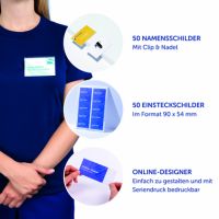 Avery Zweckform Kartenhalter 4820 54x90mm 50St