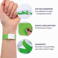 Avery Zweckform Einlassband TYVGN-50 neon gn 500St