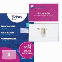 Avery Zweckform Kartenhalter 4820 54x90mm 50St