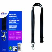 Avery Zweckform Lanyard 4842N 15x440mm sw 10St