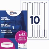 Avery Zweckform Einlassbänder L4000-10 265x18 mm weiß 100 Stück