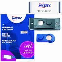 badgepoint Namensschild polar POL30MA02-10DR 70x30mm an 10St.