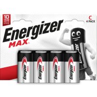 Energizer E301533307 Energizer Batterie Max C/Baby 4St