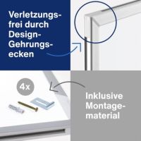 magnetoplan Whiteboard CC 12403CC 90x60cm Ablageschale