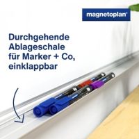 magnetoplan Whiteboard CC 12403CC 90x60cm Ablageschale