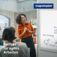 magnetoplan Whiteboard CC 12403CC 90x60cm Ablageschale