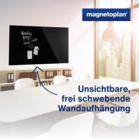 magnetoplan Design-Glasboards magnetisch 13403012 schwarz