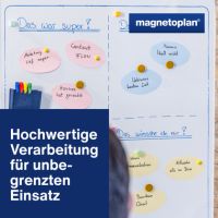 magnetoplan Magnet Discofix Magnum 1660002 34mm gelb 10 Stück