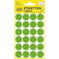 Avery Zweckform Markierungspunkt 3597 18mm grün 96 Stück