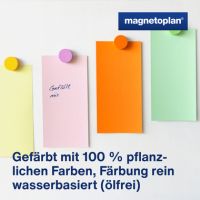 magnetoplan Moderationskarte 111151510 200x100mm sort. 500St.