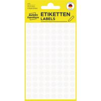 Avery Zweckform Markierungspunkt 3175 8mm weiß 416 Stück
