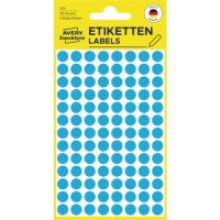 Avery Zweckform Markierungspunkt 3011 8mm blau 416 Stück