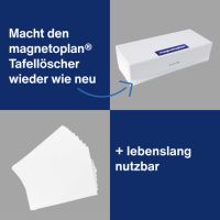 Magnetoplan Löschpapier 12296 Papier creme100 Blatt