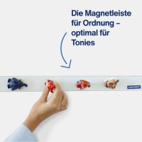 magnetoplan Leiste magnetowand 16271M 5x100cm weiß +6Magnete