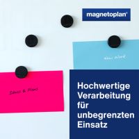 magnetoplan Magnet Ergo Medium 1664012 30mm schwarz 10 Stück