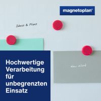 Magnetoplan Magnet Ergo Medium 1664018 30mm pink 10 Stück
