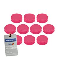 Magnetoplan Magnet Ergo Medium 1664018 30mm pink 10 Stück
