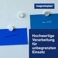 magnetoplan Magnet Ergo Large 1665032 34mm silber 10 Stück