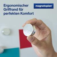 magnetoplan Magnet Ergo Large 1665032 34mm silber 10 Stück