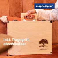 magnetoplan Moderatorenkoffer Wood Series 1111949