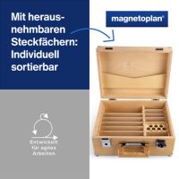 magnetoplan Moderatorenkoffer Wood Series 1111949