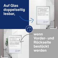 magnetoplan Rahmen magnetofix 1131932 A4 sk silber 2St.