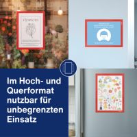 magnetoplan Rahmen magnetofix 1131906 A4 sk rot 2St.