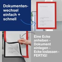 magnetoplan Rahmen magnetofix 1131906 A4 sk rot 2St.