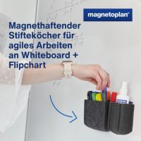 magnetoplan Stiftehalter magnetoTray small 1227601 grau