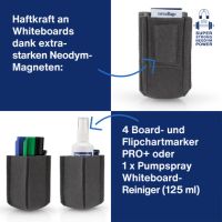 magnetoplan Stiftehalter magnetoTray small 1227601 grau