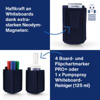 magnetoplan Stiftehalter magnetoTray small 1227614 blau