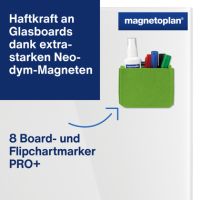 magnetoplan Stiftehalter magnetoTray big 1227705 grün