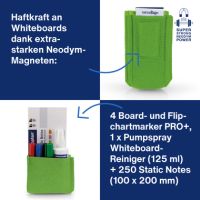 magnetoplan Stiftehalter magnetoTray big 1227705 grün