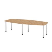 Hammerbacher VKT28C/R/C Hammerbacher Konferenztisch 280cm 6RRFüße a.ei/co