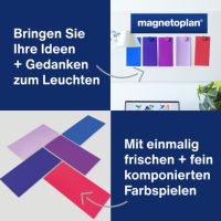 magnetoplan Moderationskarte Dawn 112501520 200x100mm sort. 250St.