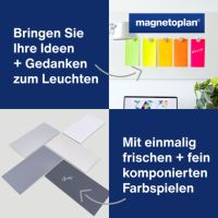 magnetoplan Moderationskarte Set II 117501502 200x100mm sort. 3x250St.
