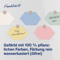 magnetoplan Moderationskarte 112502210 Rhombus 200x95mm 250St.