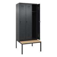 C+P 0490507-30S10155 C+P Spind Evolo PLUS Bank 3Abt 2120x900x815 sgr/sgr