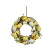 DECORIS 833442 DECORIS Kunstblumen Kranz Schaumstoff